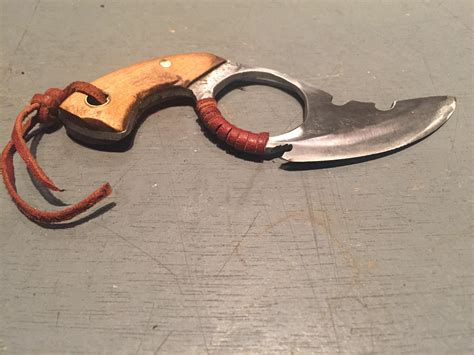 Ring Knife I Just Made Bladesmith