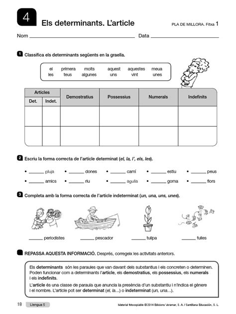 Activitats Determinants Pdf Pdf