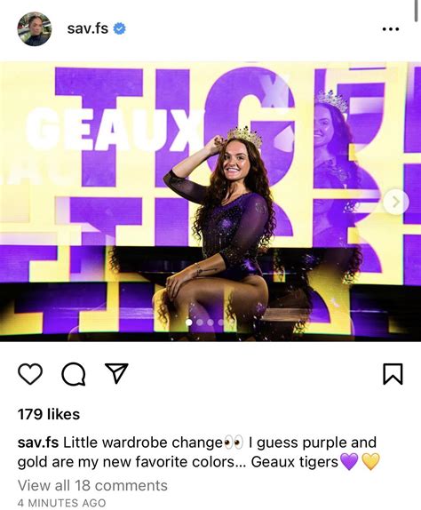 Savannah Schoenherr to LSU : r/Gymnastics