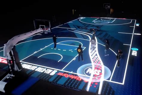 Welcome To The Future Nba Unveils Futuristic Led Court For The Nba All Star 2024 Marca