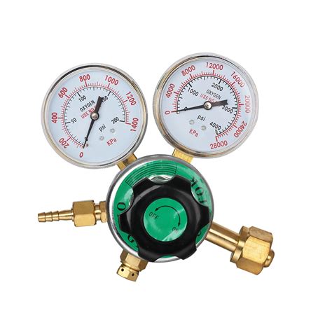 American Type Cga Oxygen Gas Pressure Regulator Medium Duty With