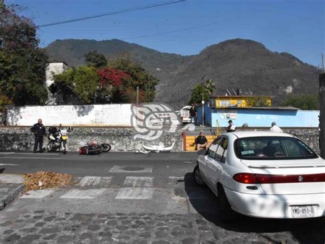 Por Accidente Cierran Calle De Orizaba