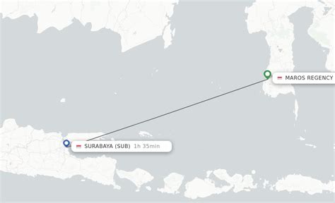 Direct Non Stop Flights From Ujung Pandang To Surabaya Schedules