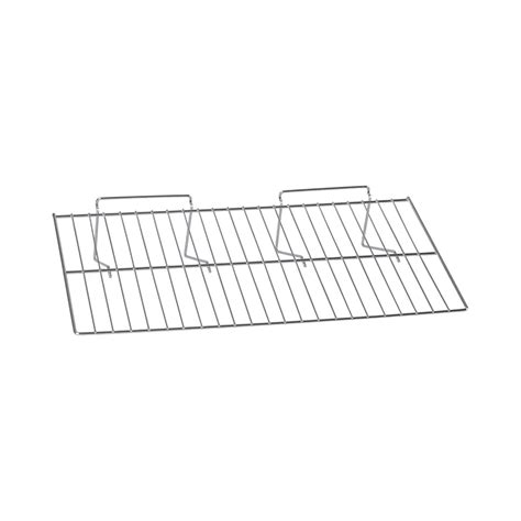 Slatwall Display Shelf - 600 x 300mm Chrome Wire - Ships Same Day!