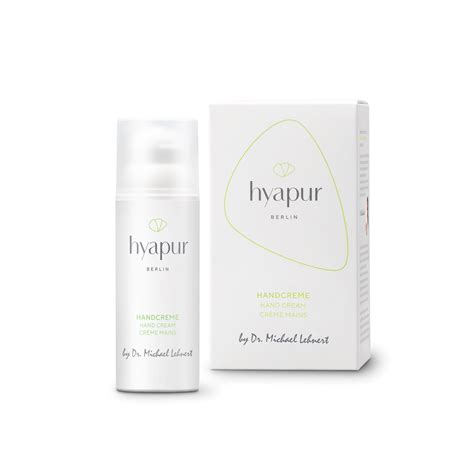 Hyapur Berlin Handcreme By Dr Michael Lehnert Hyaluron Produkte