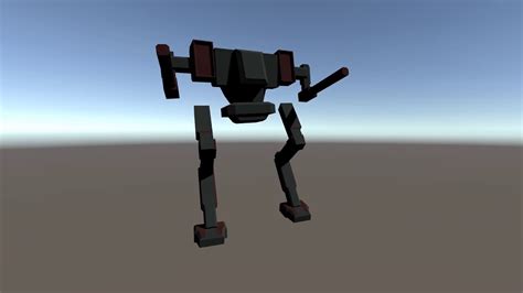 Mech Rig Test Legs Torso As Separate Controllers Youtube