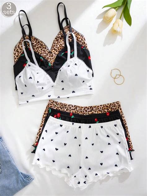 Ensembles De Lingerie Sous V Tements Femme Shein France