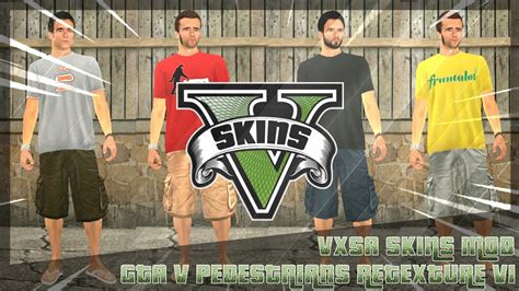 Share Gta V Original Ped Skin Retexture V1 Gta Sa Mobile Youtube