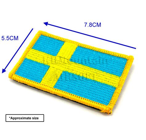 Military Velcro Patch / Sweden Flag – KHMountain Airsoft