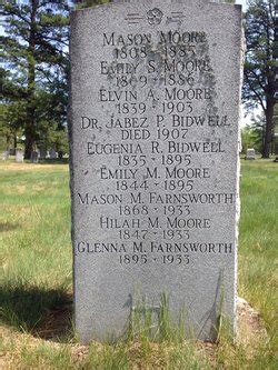 Emily Miranda Moore Farnsworth 1844 1895 Mémorial Find a Grave