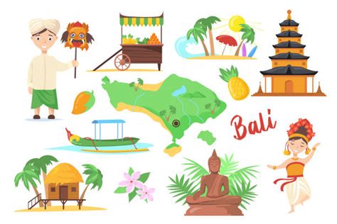 1300 Bali Budaya Indonesia Ilustrasi Grafik Vektor And Clip Art Bebas