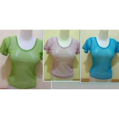 Jual Tile Jaring Baju Jaring Zumba Baju Jaring Senam Lengan Pendek