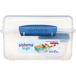 Sistema Lunch Cube Max To Go Assorted Each Woolworths