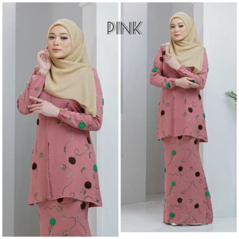 New Arrival Mawar Edition Best Quality Baju Kurung Moden Terbaru