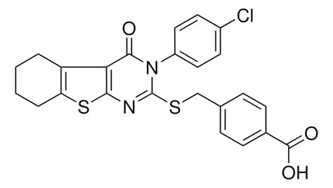 4 3 4 CHLOROPHENYL 4 OXO 3 4 5 6 7 8 HEXAHYDRO 1 BENZOTHIENO 2 3 D