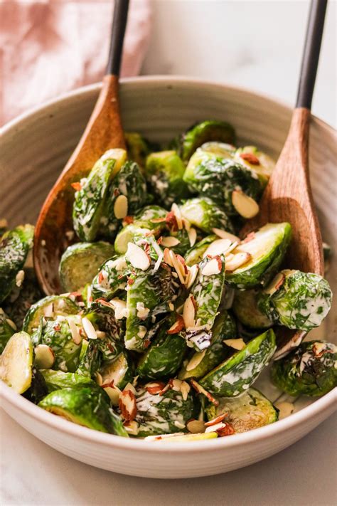 Easy Brussels Sprouts Caesar Salad Recipe 15 Minutes