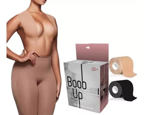 Suti Rolo Lingerie Adesivo Levanta Peito Seio Fita Push Up Parcelamento Sem Juros