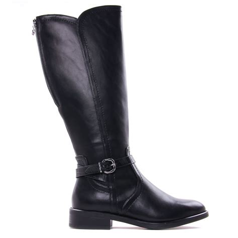 Tamaris 25529 Black Botte Cavalières Noir Automne Hiver Chez Trois Par 3