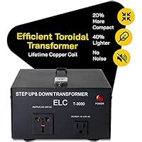 Elc T Watt Voltage Converter Transformer Step Up Down