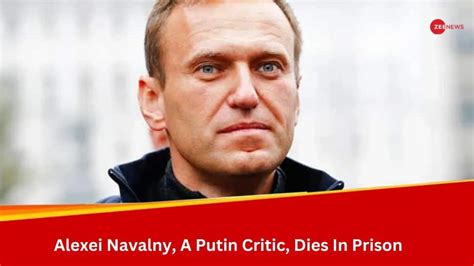 Última Hora El Líder De La Oposición Rusa Y Crítico De Vladimir Putin