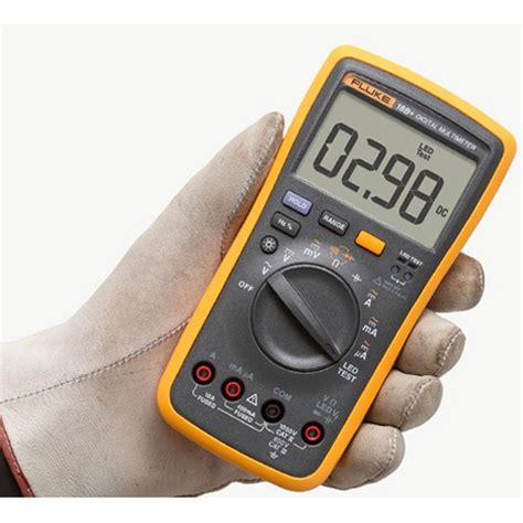 Professional Fluke B F B Digital Multimeter With Led Test Function