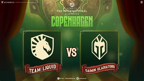 Team Liquid Vs Gaimin Gladiator The International Grand Final