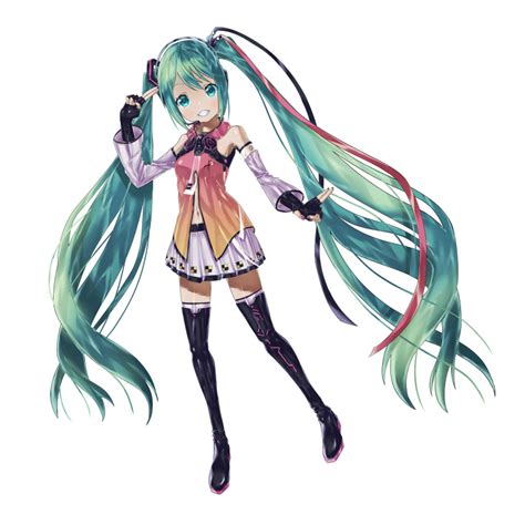 Safebooru 1girl Absurdres Aqua Eyes Aqua Hair Detached Sleeves Freely Tomorrow Vocaloid Full