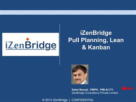 Lean Pull System Kanban Izenbridge Ppt