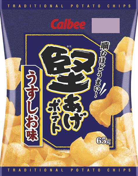 Calbee Traditional Potato Chips Light Salted Flavor G X Packs