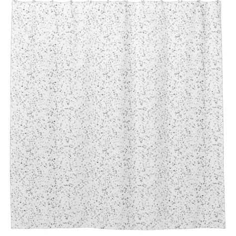 Silver Glitter Look Shower Curtain Zazzle