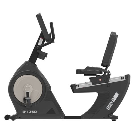 Горизонтальный велотренажер UNIX Fit B-1250 PRO (7" LCD) купить по цене ...