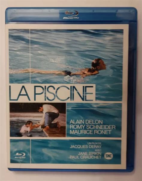 BLU RAY LA Piscine Alain Delon Romy Schneider Maurice Ronet