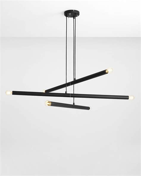 Lampa Wisz Ca Aldex Tubo Black Home Decori