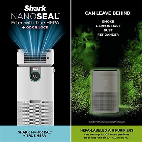 Shark Hc In Max Air Purifier Heater Fan With Nanoseal Hepa