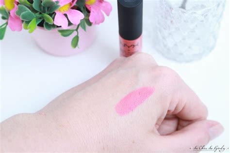 So Chic So Girly Les Soft Matte Lip Cream De Nyx Mon Avis So Chic