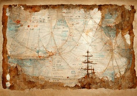 A Vintage Nautical Exploration Navigation Maps Charts Junk Journal