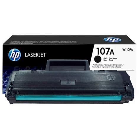 Hp 107a Black Toner Cartridge W1107a 0705 158 895
