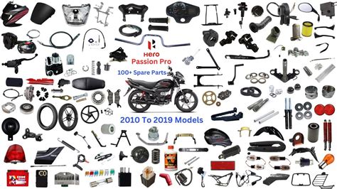 Passion Pro Spare Parts Price List 2023 Hero Honda Passion Pro All