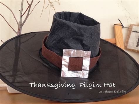 The HapHazardKrafter: Thanksgiving Pilgrim Hat Decor