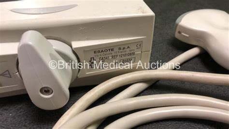 Esaote Ca541 Ultrasound Transducer Probe In Carry Case Untested With