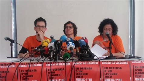 El Primer Objetivo Del Sindicat De Llogaters Es Combatir La LAU