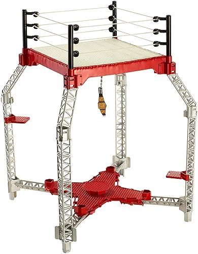 WWE Wrestling Arena Toy - Superstar Ring Builder Playset - 28 Inches Tall - Build Over 20 Rings ...