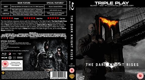 The Dark Knight Rises Blu-Ray Cover by CrustyDog on DeviantArt