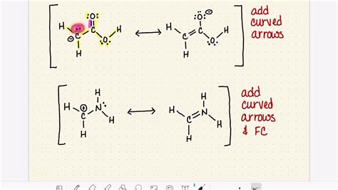 14 Using Curved Arrows To Draw Resonance Structures Youtube