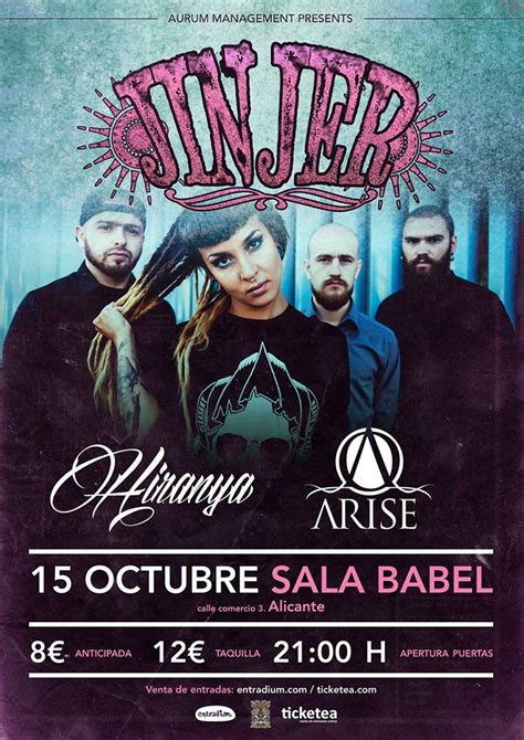 Fechas De La Gira EspaÑola De Jinjer Tu Web De Rock Y Metal