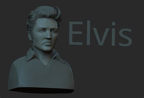 Elvis Presley 3d Model 3d Printable Cgtrader