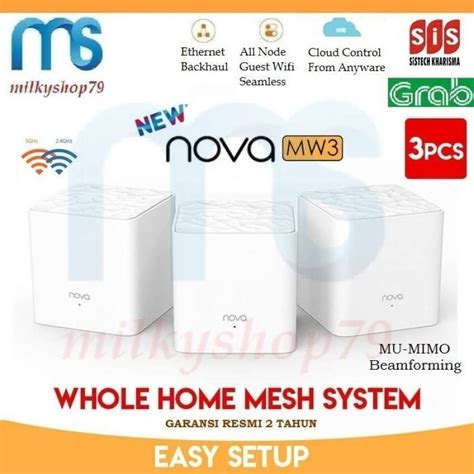 Jual Tenda Nova Mw Isi Tenda Mw Whole Home Mesh Wifi System Di