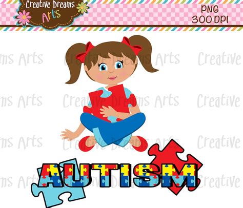 Autism Awareness Digital Art Instant Download - Etsy