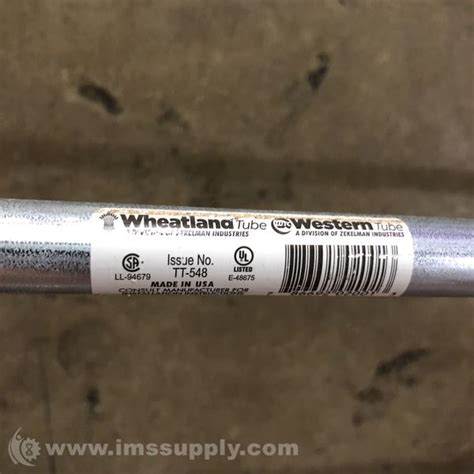 Wheatland Tube Tt Conduit Tubing Ims Supply