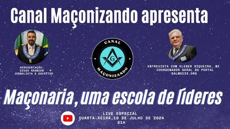 Maçonaria uma escola de líderes Kleber Siqueira YouTube